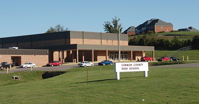 Cannon County High School in Woodbury TN