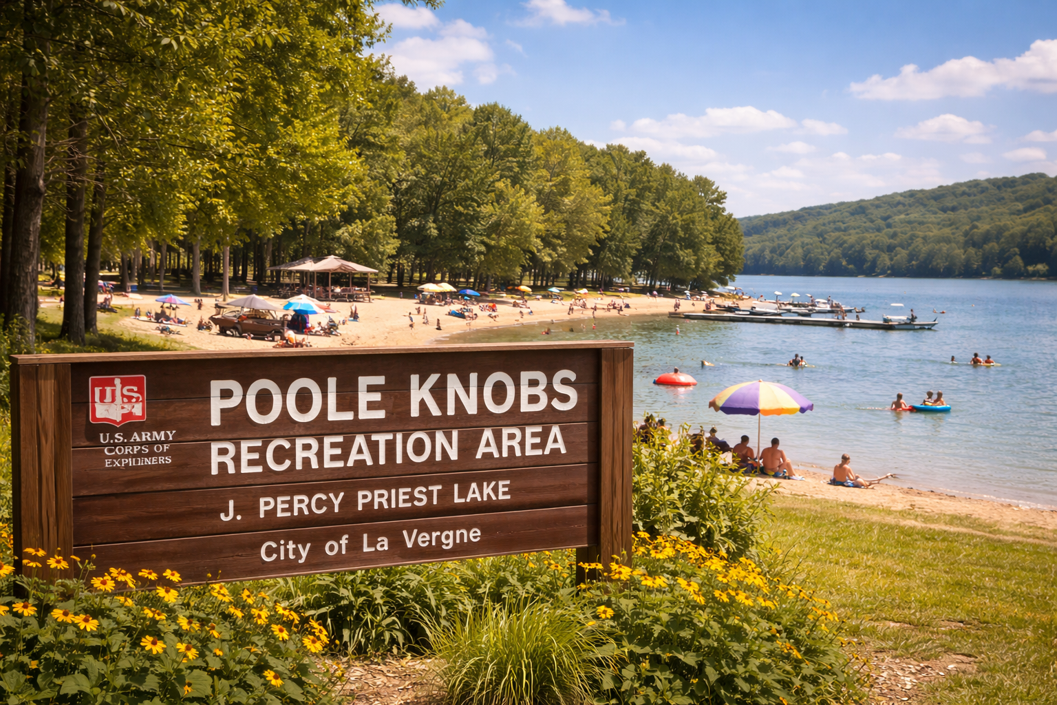 Poole Knob at Percy Priest Lake in La Vergne TN