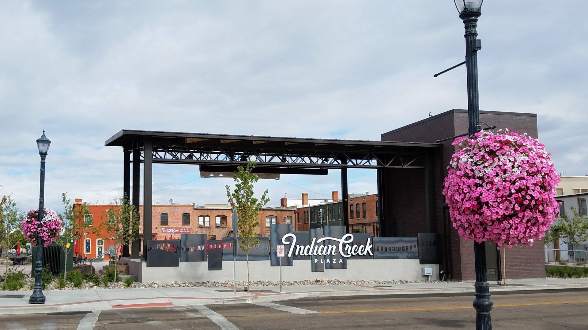 Indian Creek Plaza in downtown Caldwell, Idaho.