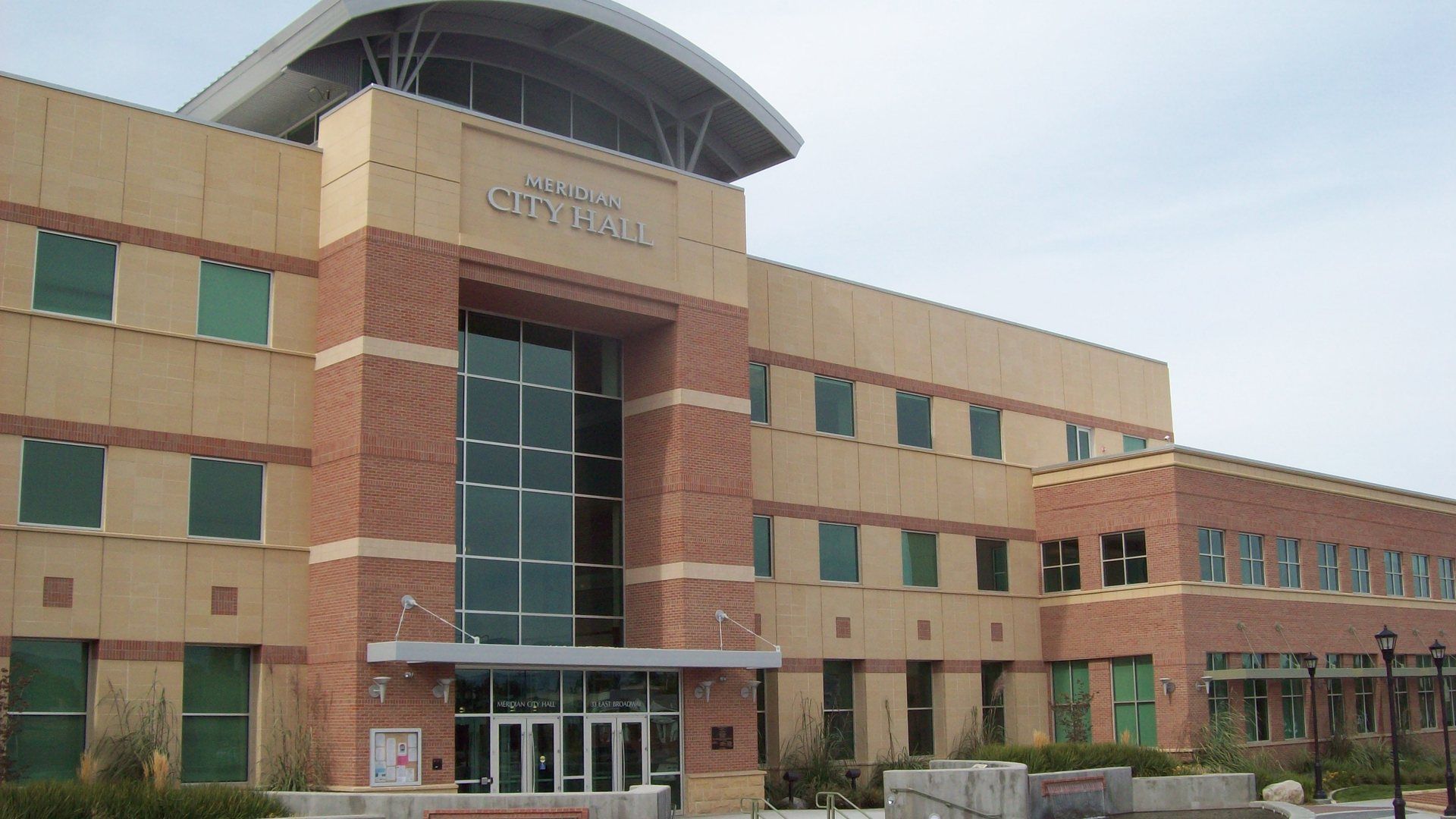 Meridian City Hall in Meridian, Idaho.