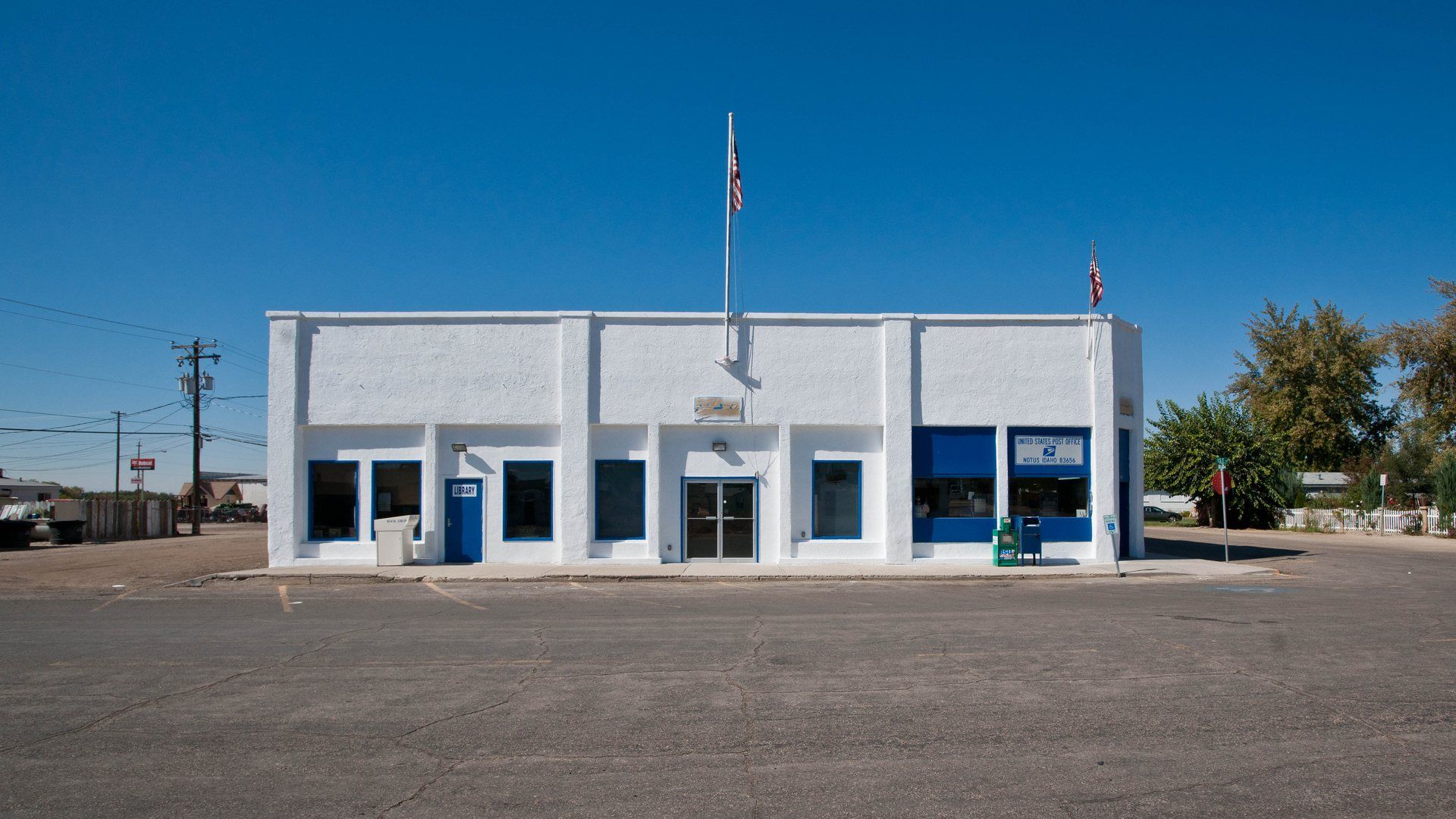 United States Post Office building in Notus, Idaho.