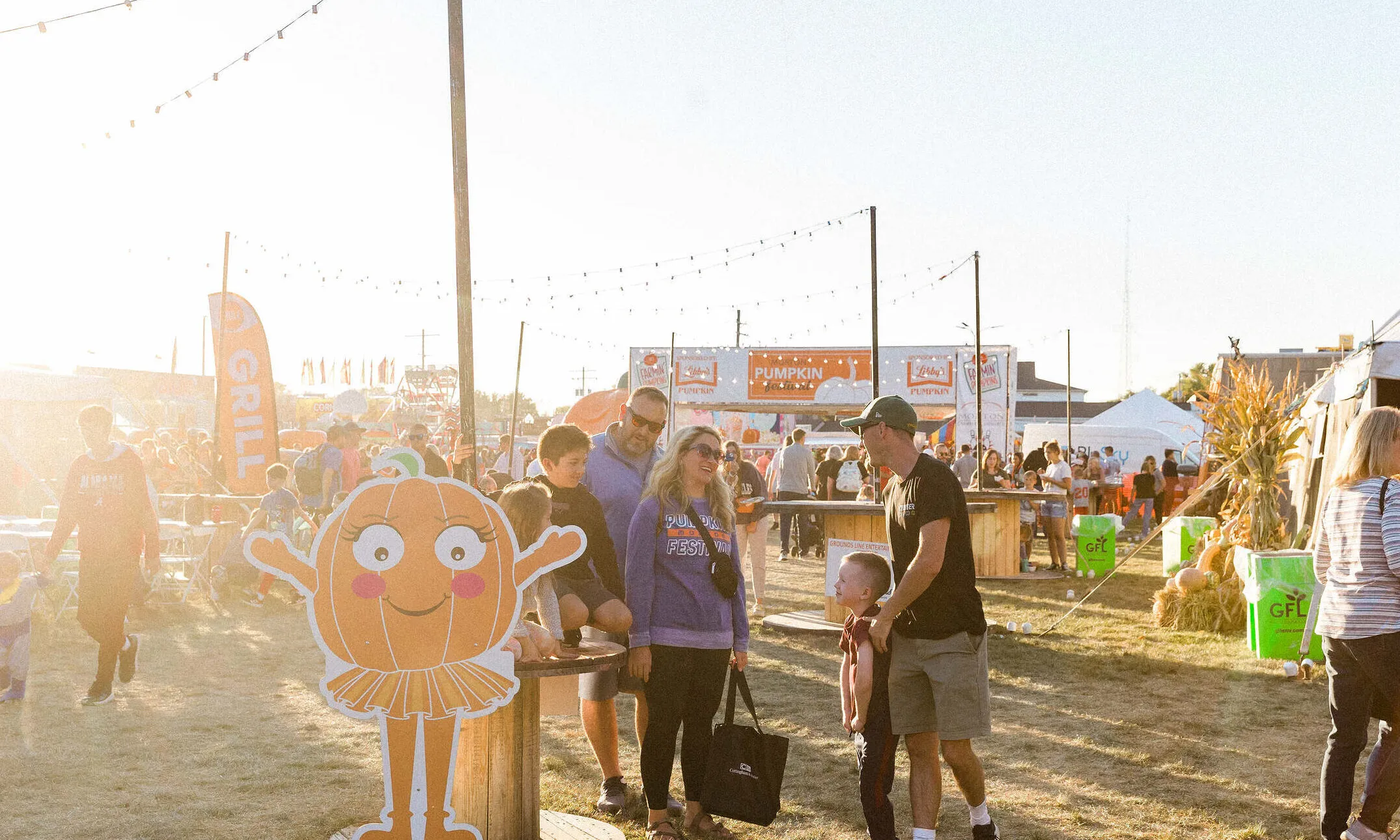 Morton Pumpkin Festival in Morton, Illinois