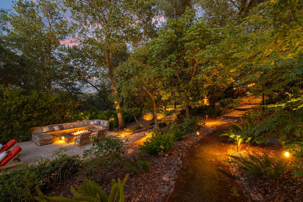 Aerial view of 5161 Greyson Creek Drive — 1.13-acre estate in guard-gated Serrano, El Dorado Hills
