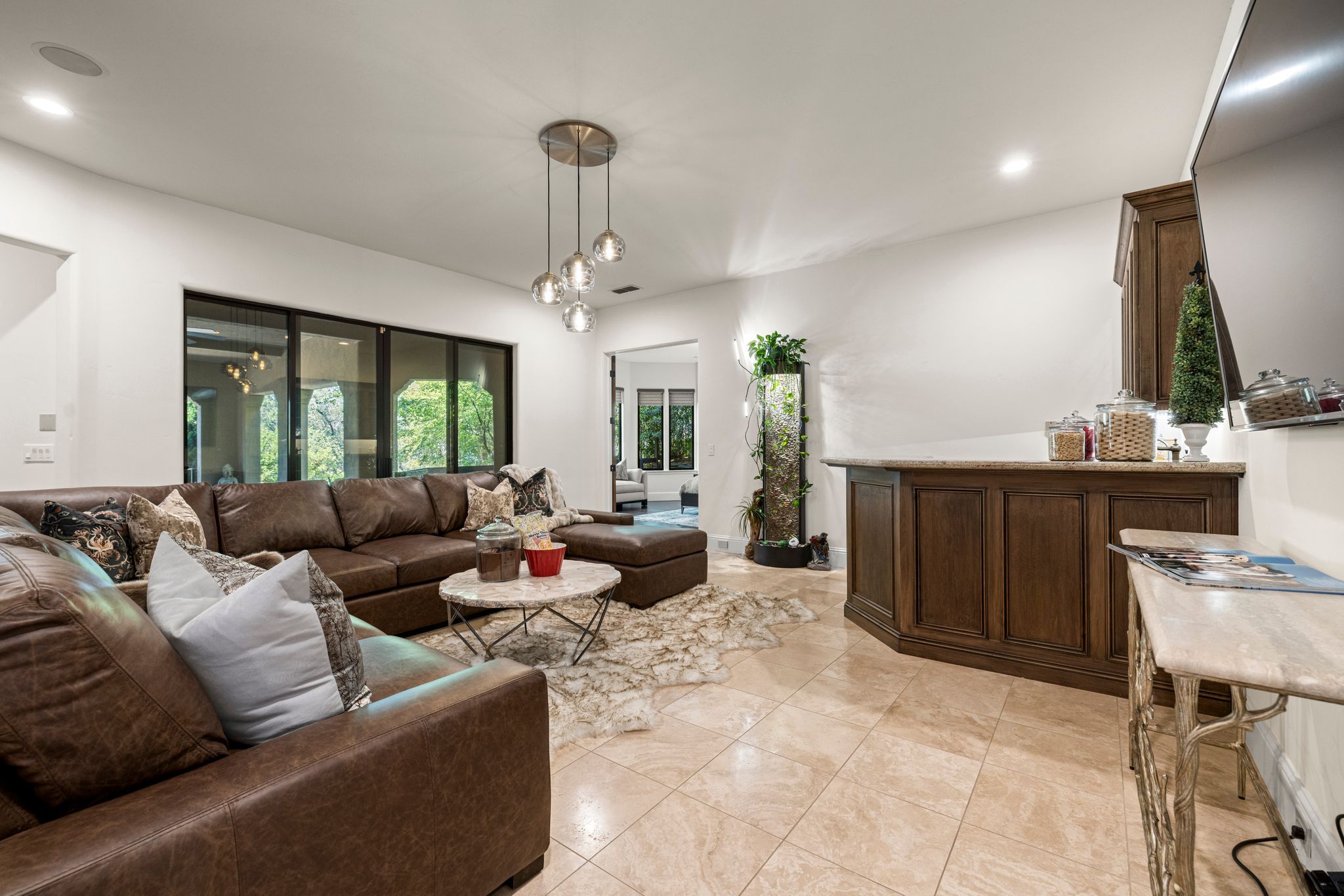Owner's suite with direct terrace access — 5161 Greyson Creek Drive, El Dorado Hills