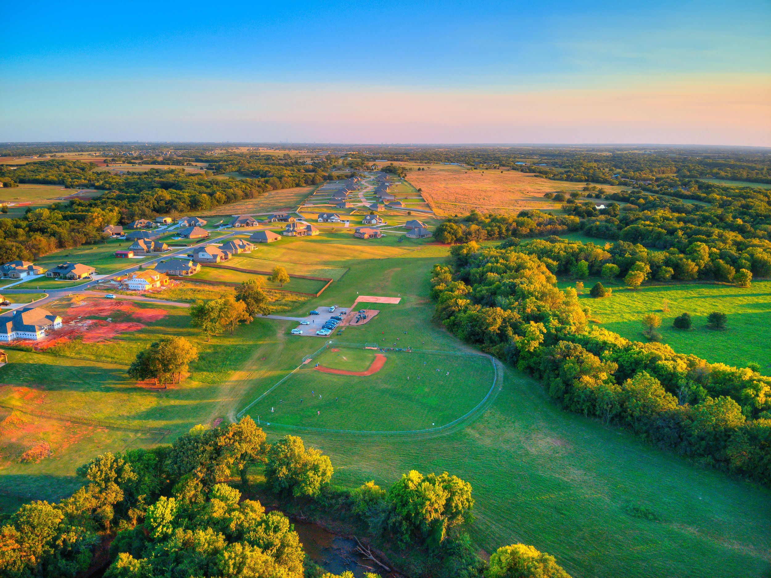 10430 Pine Ridge Road property in The Ridge acreage community in the Deer Creek area of Edmond Oklahoma