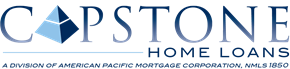 Capstone Home Loans logo representing home loan services and mortgage lending