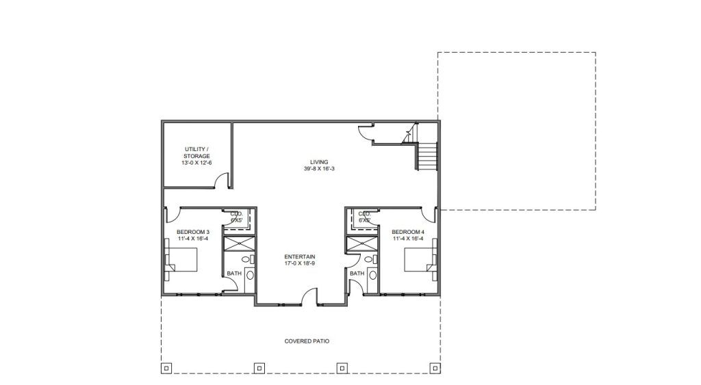 Lower Level Floorplan