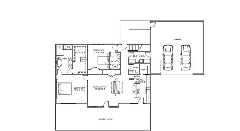 Main Level Floorplan