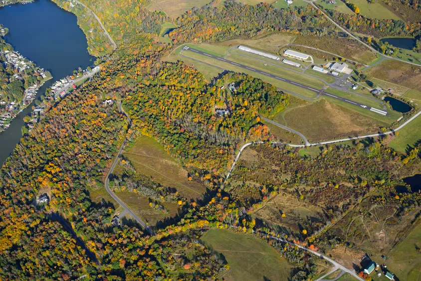 Aerial view of Skyline Estates property