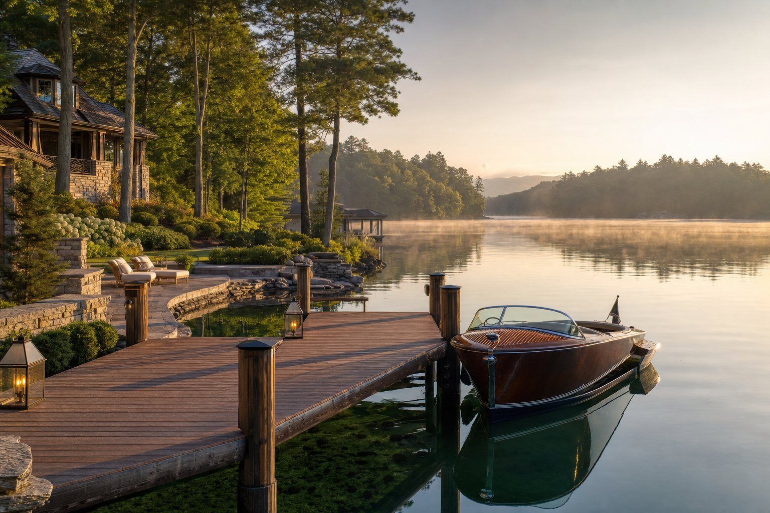 Nalla Lake private lakefront lifestyle