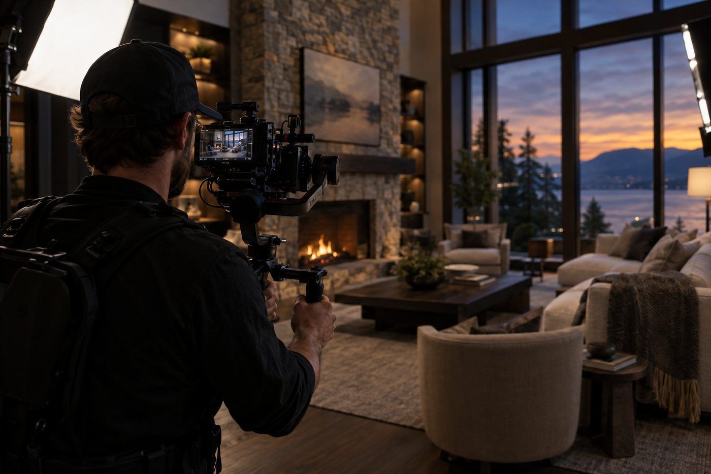 A Revolve listing being filmed for video marketing