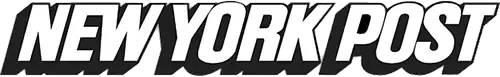 New York Post logo in black and white text style