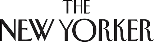 The New Yorker magazine logo in black and white