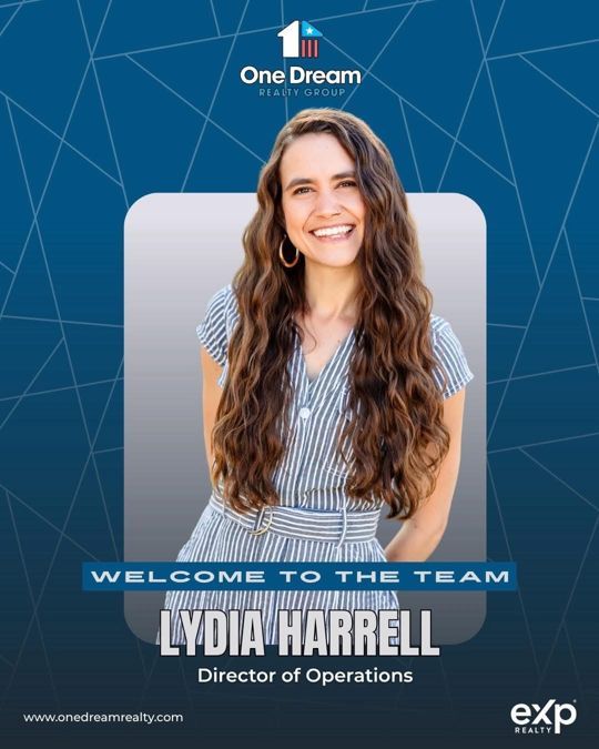 Lydia Harrell, Director of Operations at One Dream Realty Group, who runs agent training and onboarding