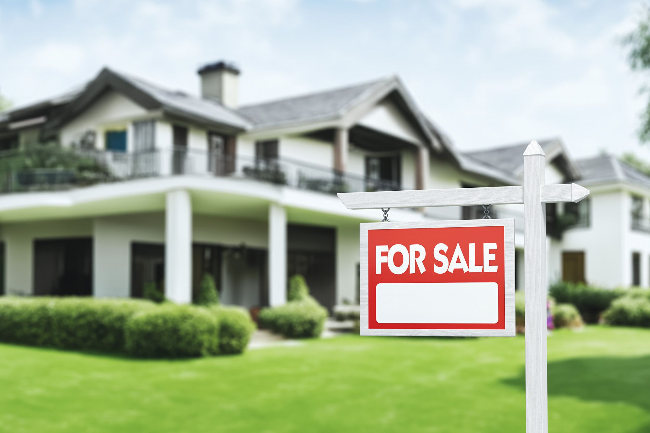 Home for sale sign