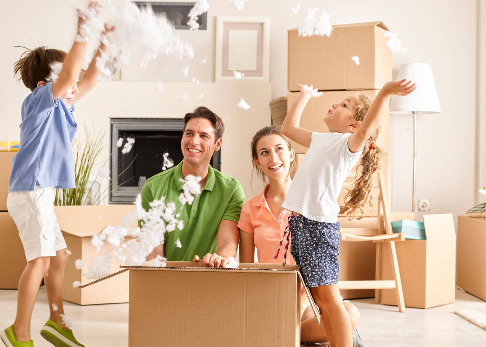 family unpacking