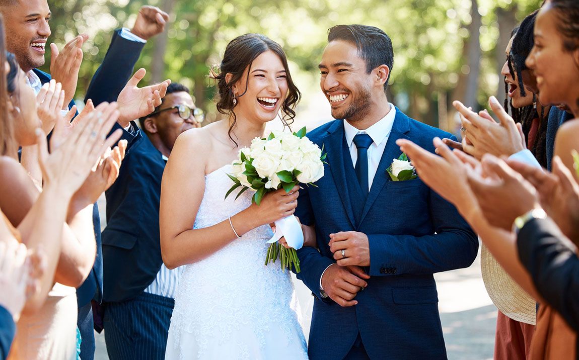 bride and groom