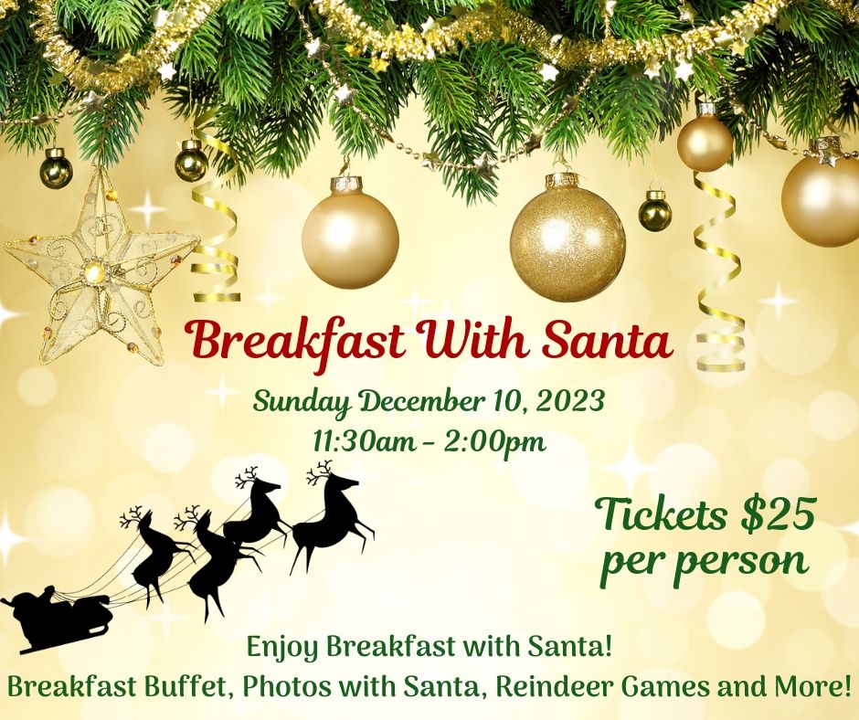 Magical Breakfast With Santa At Carl House