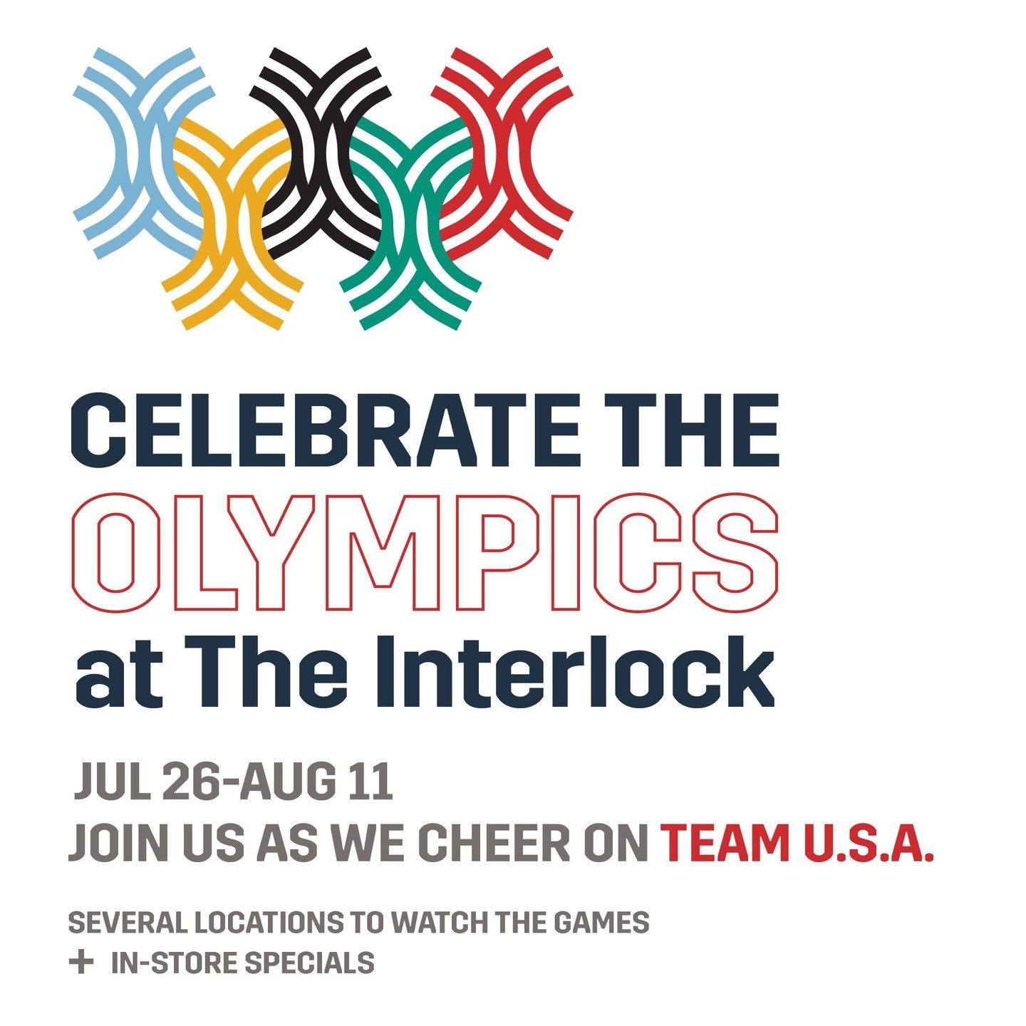 Celebrate the 2024 Olympic Games at The Interlock