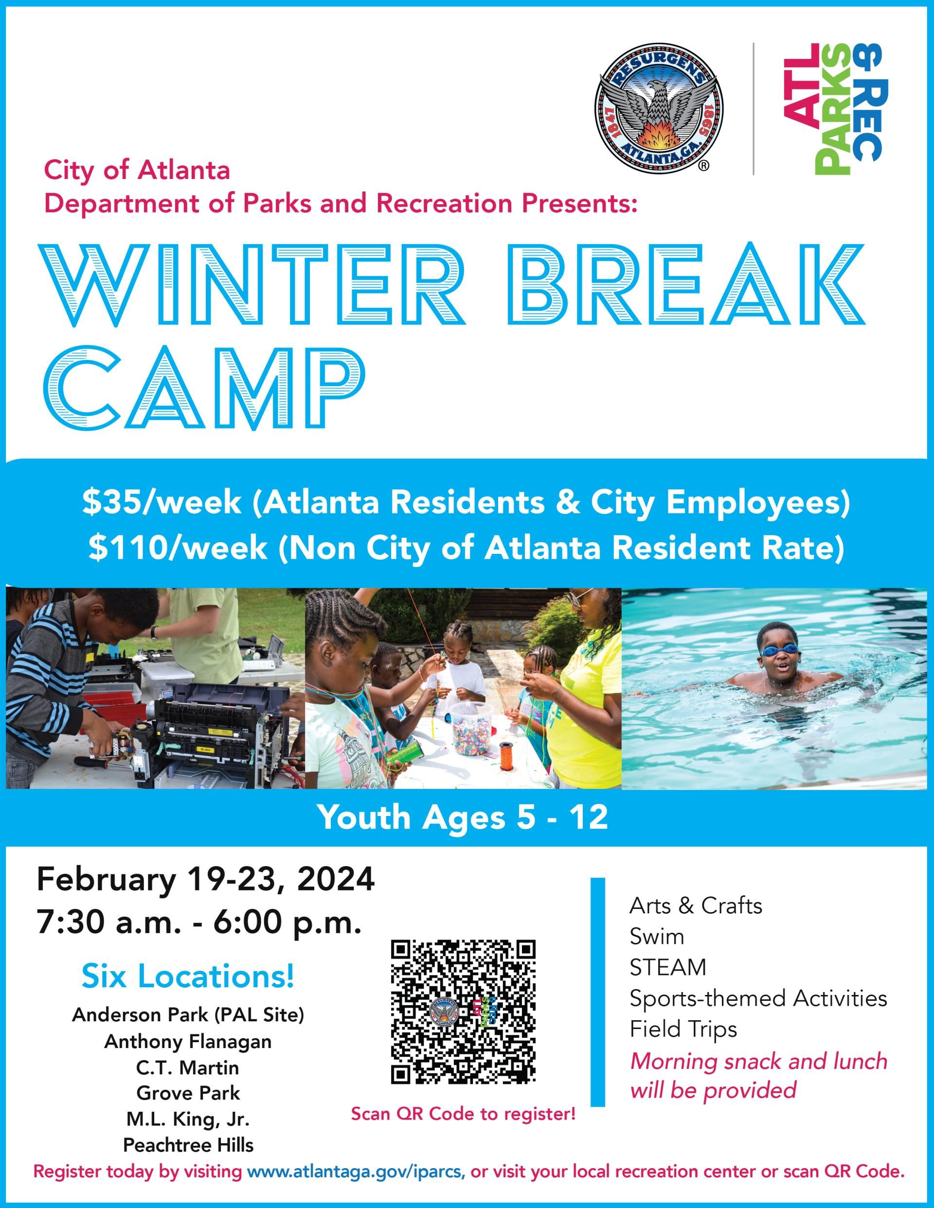 Winter Break Camp In Atlanta