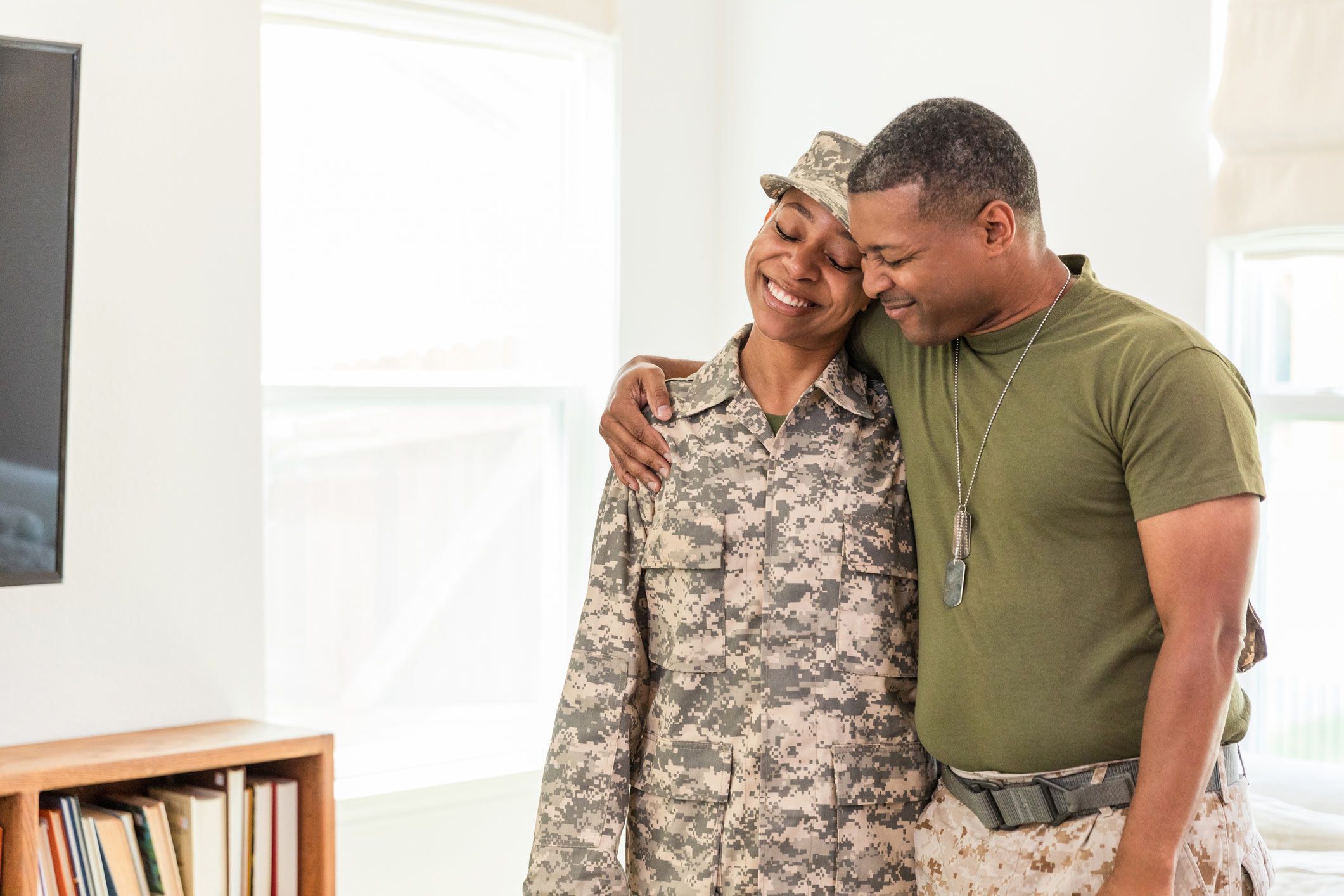 Agent house tour with couple