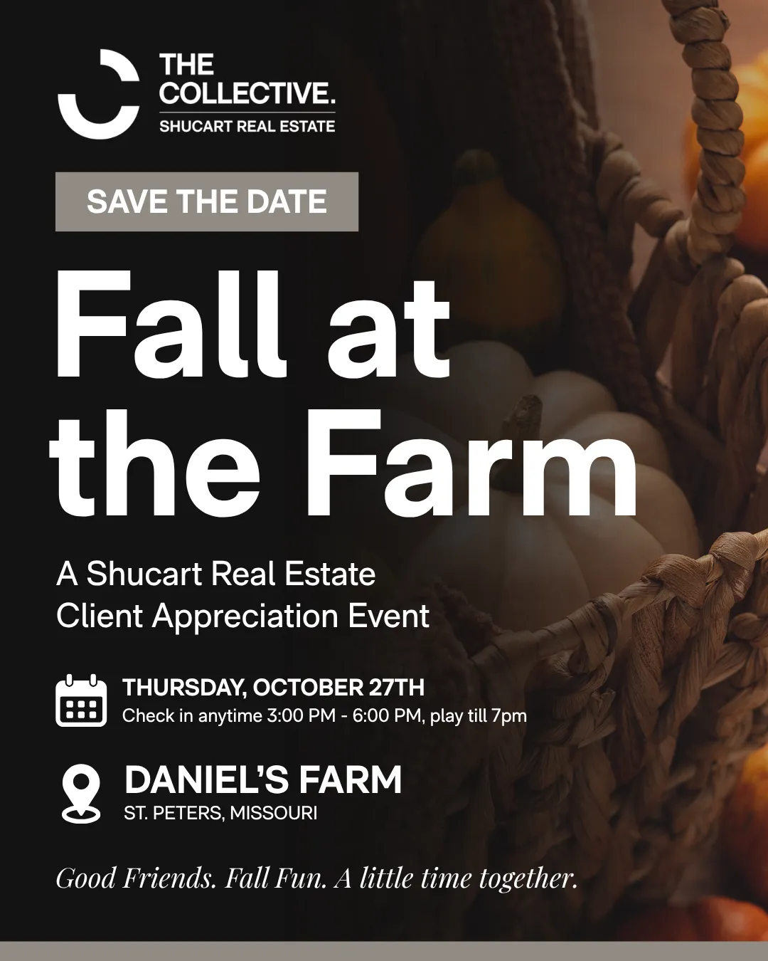 Fall at the farm graphic