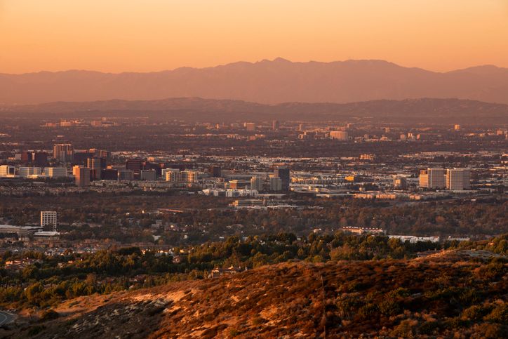 La Verne area map