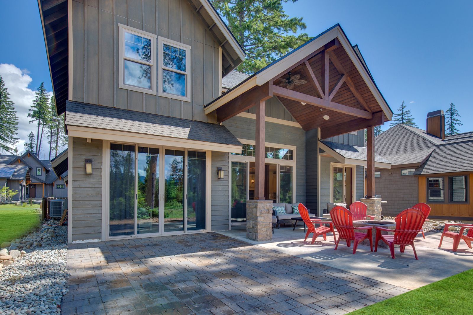 Couple cuddles on couch