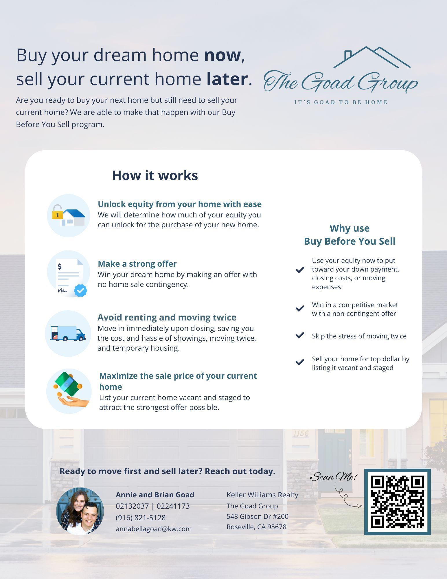 Buy Before You Sell - Goad Group