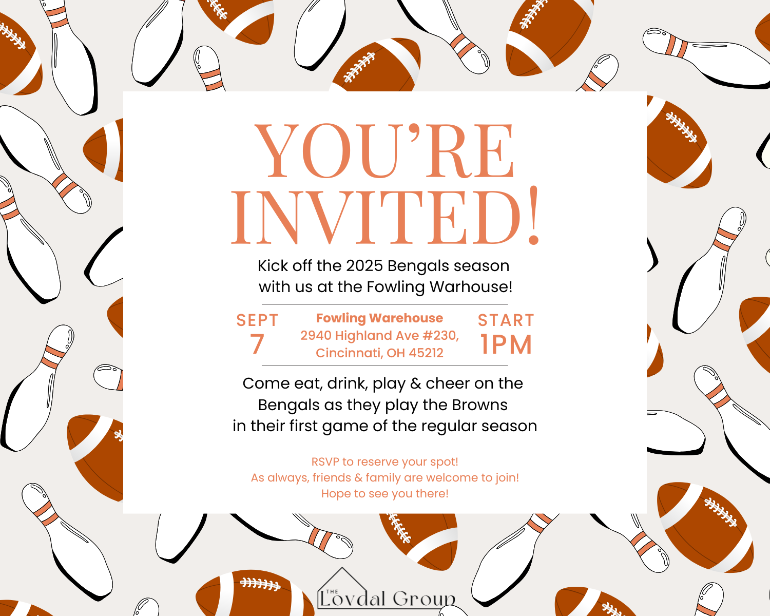 Fowling Invitation