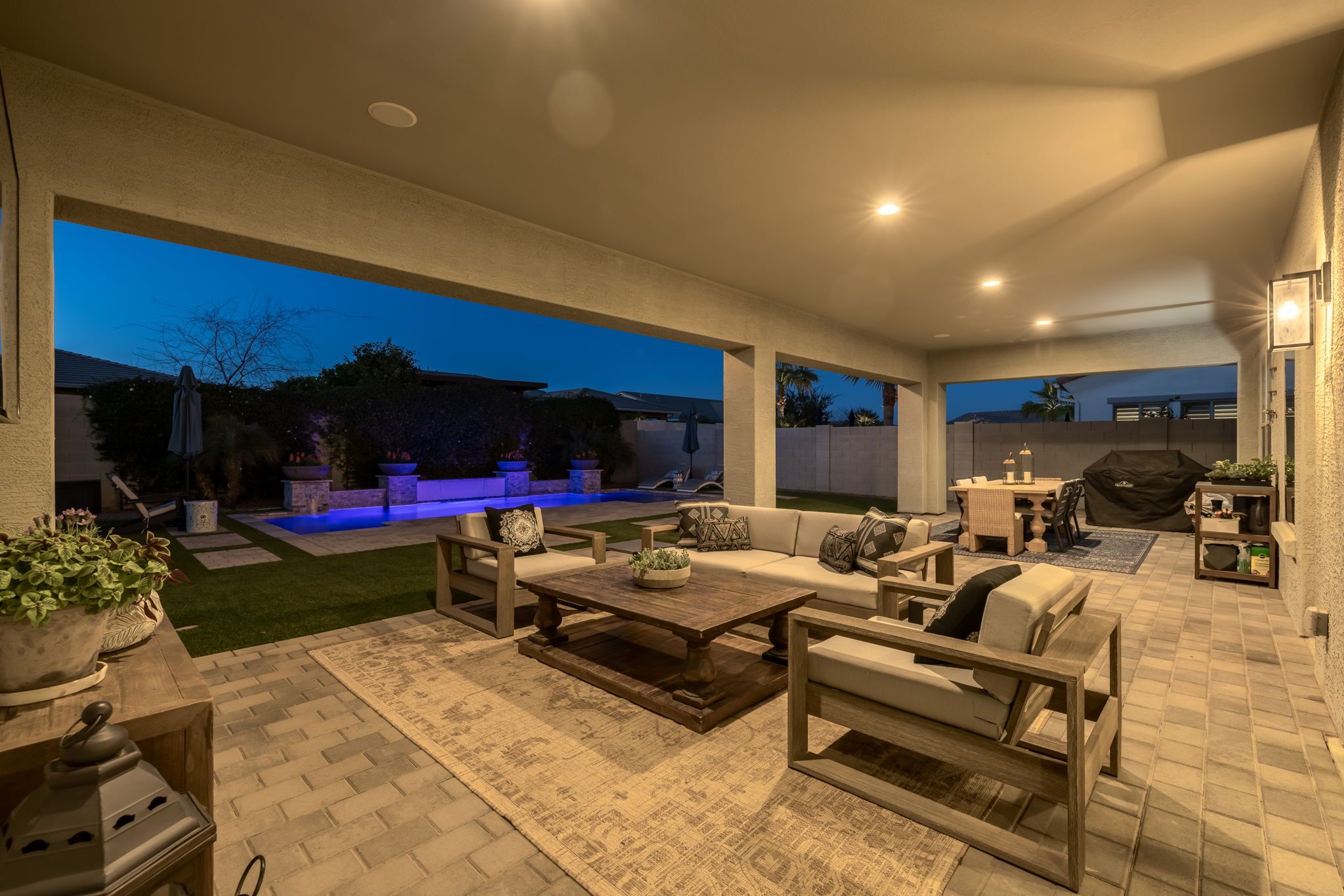 Couple cuddles on couch