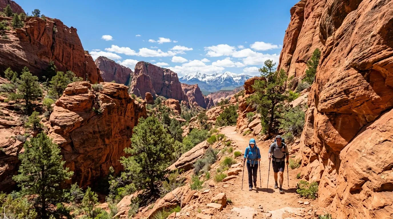 Cedar City neighborhood with immediate trailhead access