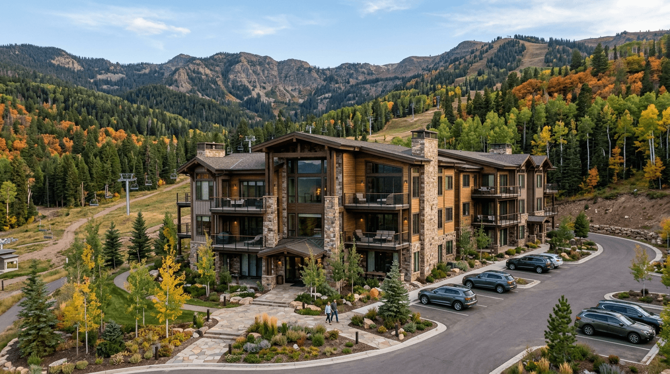 Premium Ski-In Ski-Out Lodging Interiors