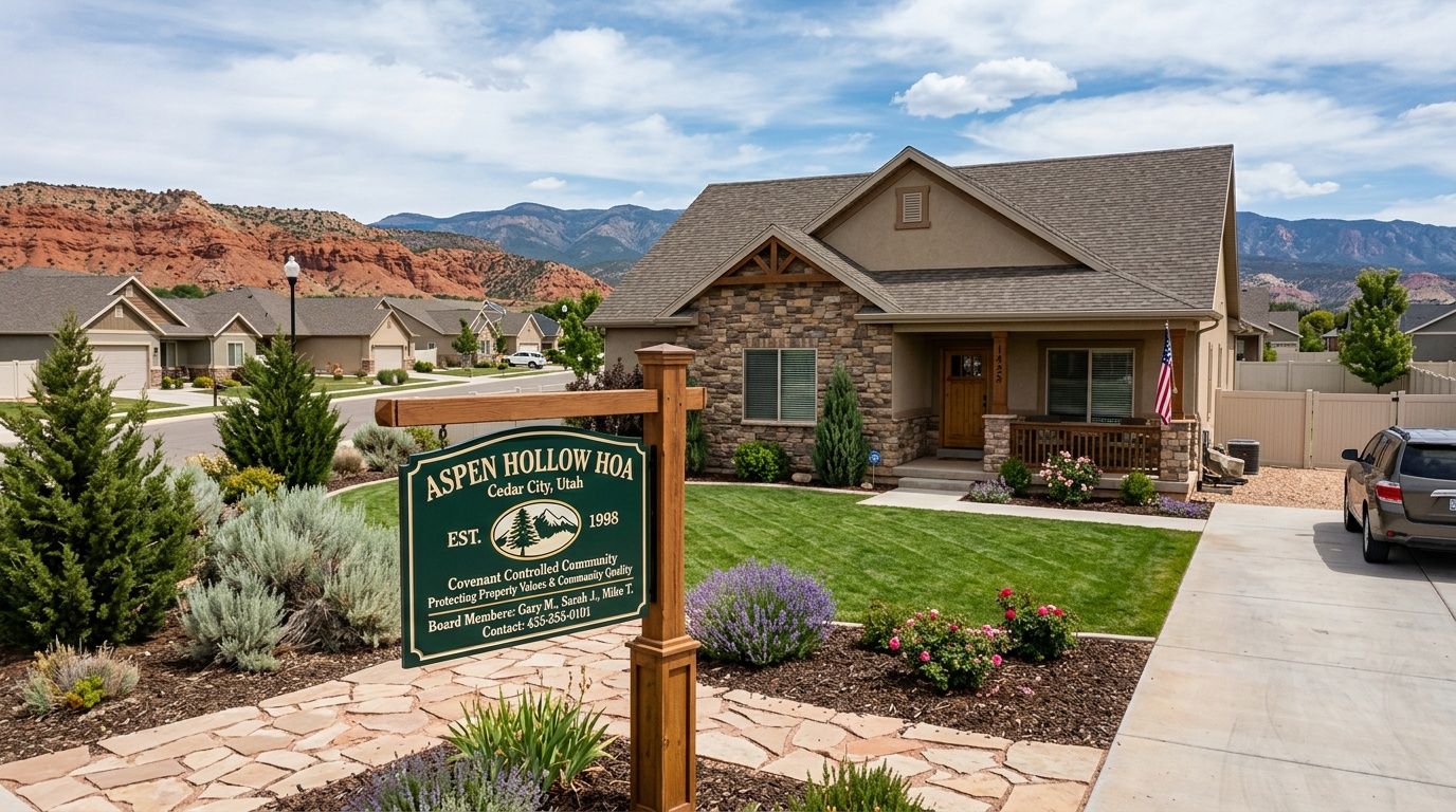 Cedar City HOA tips
