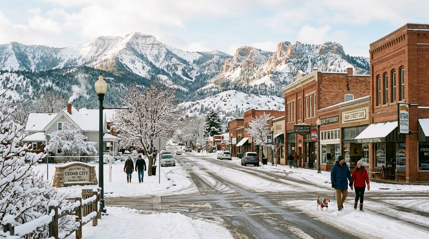 Cedar City Utah Winter