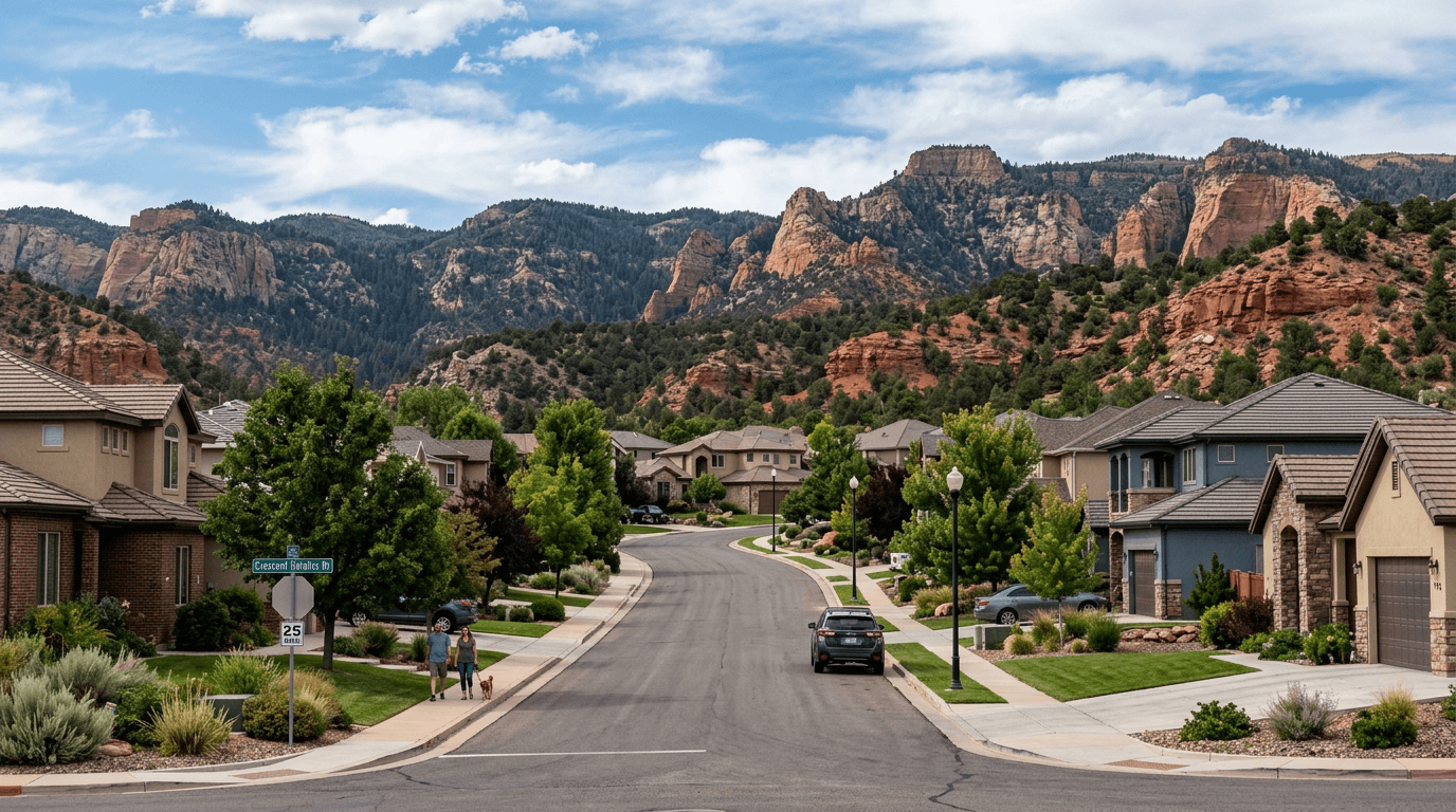 Crescent Heights Gated 55+ Community in Cedar City