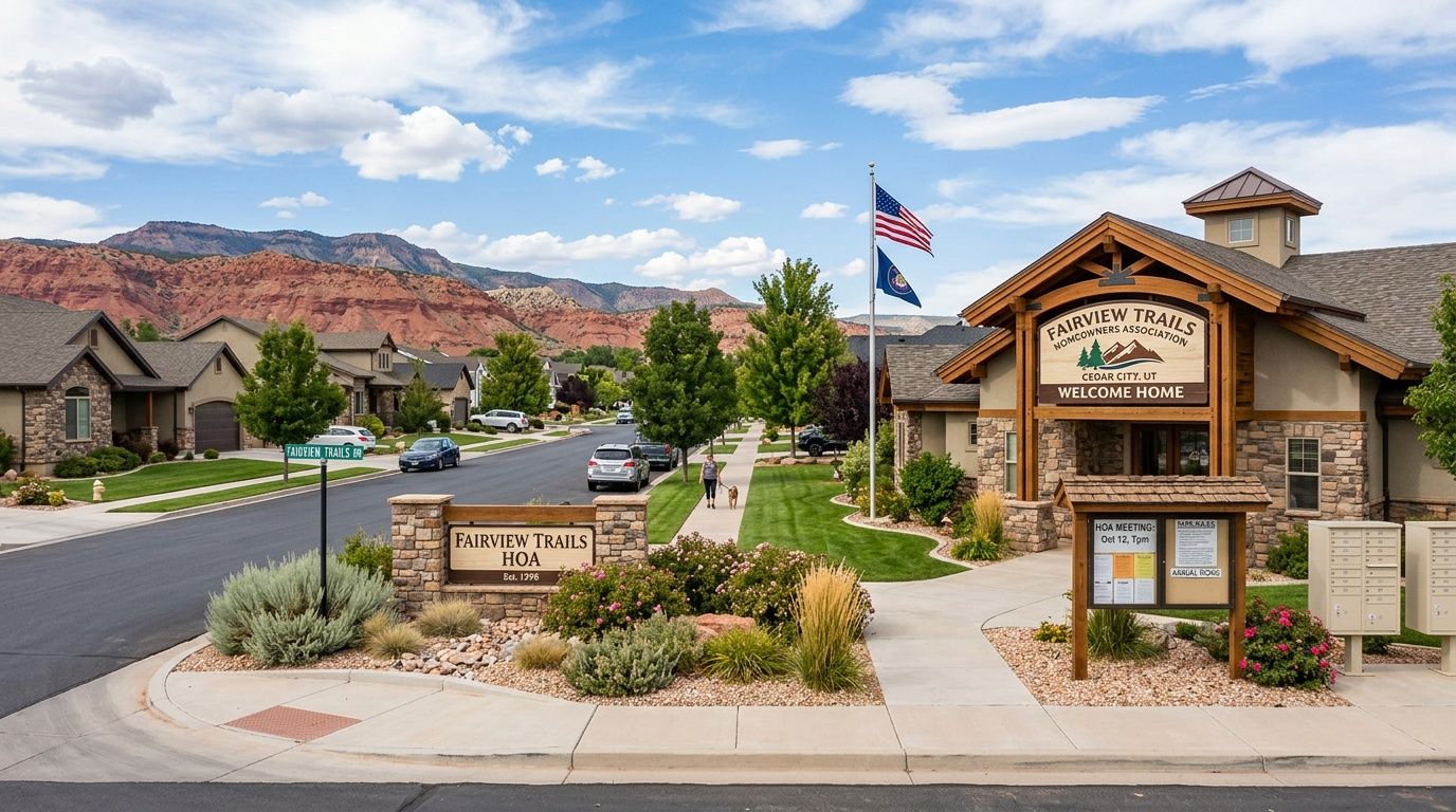 HOA Special Assessment in Cedar City