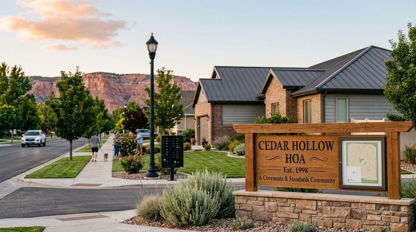 Healthy HOA in Cedar City