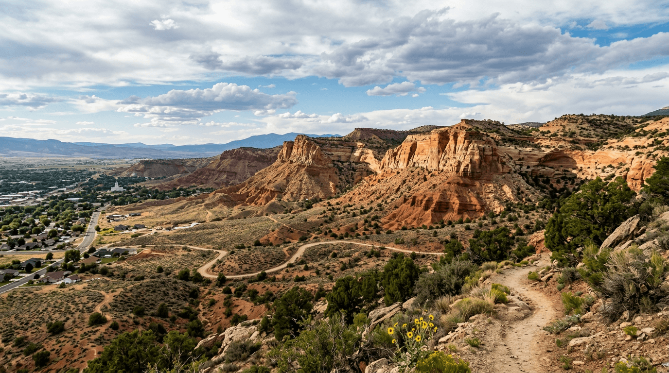 Mesa Hills Community Views and Trails