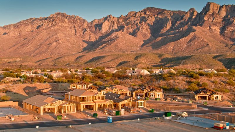 high desert homes in construction