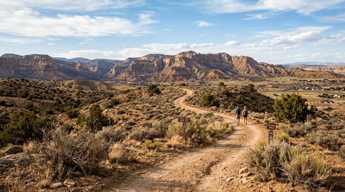Spanish Trails Neighborhood near Enoch Utah