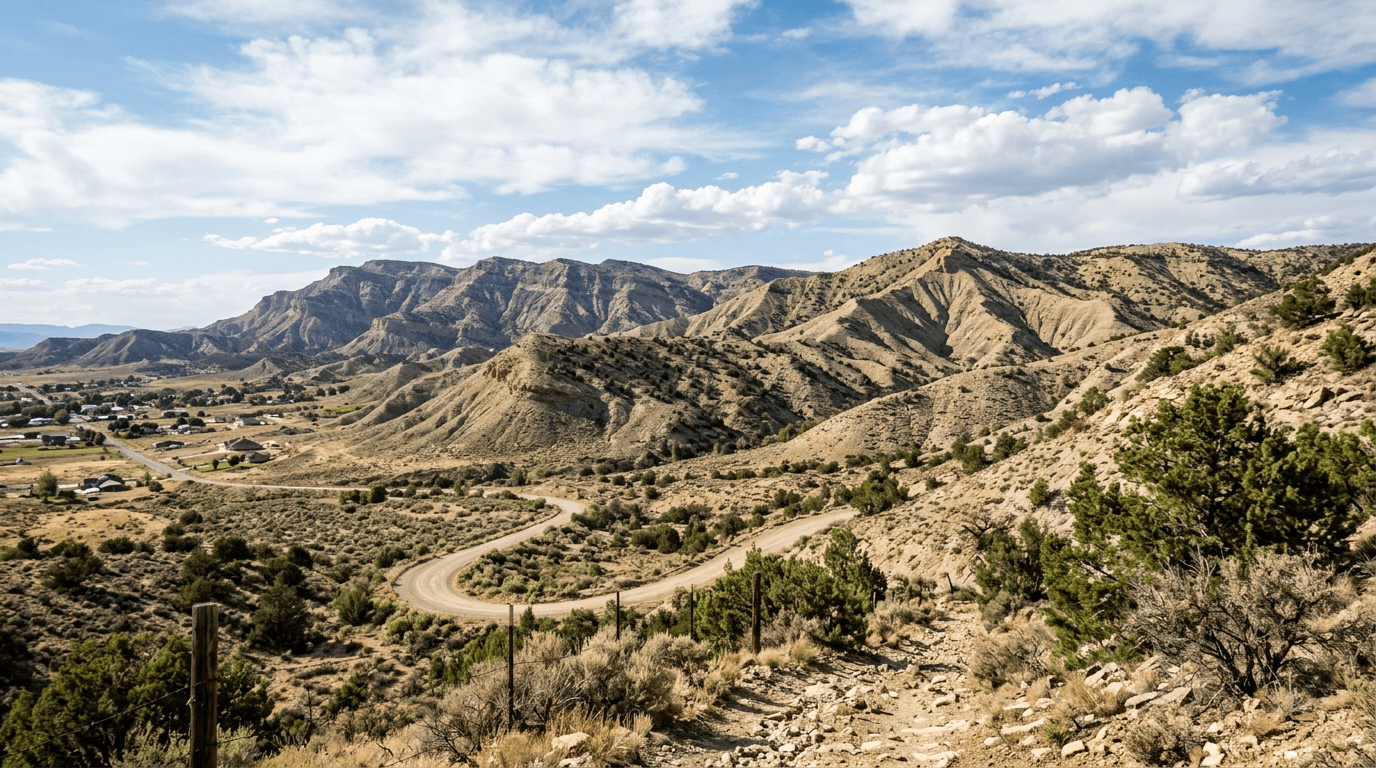 The High Desert Foothills near Enoch Utah