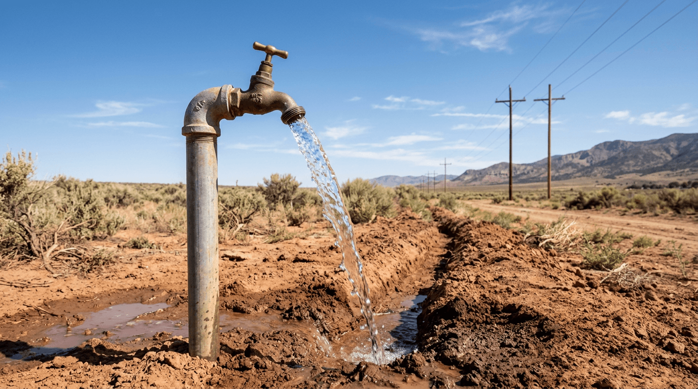 Utah Water Rights and Spigot Logistics
