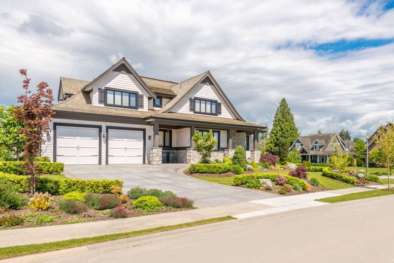 two story home with 2 car garage