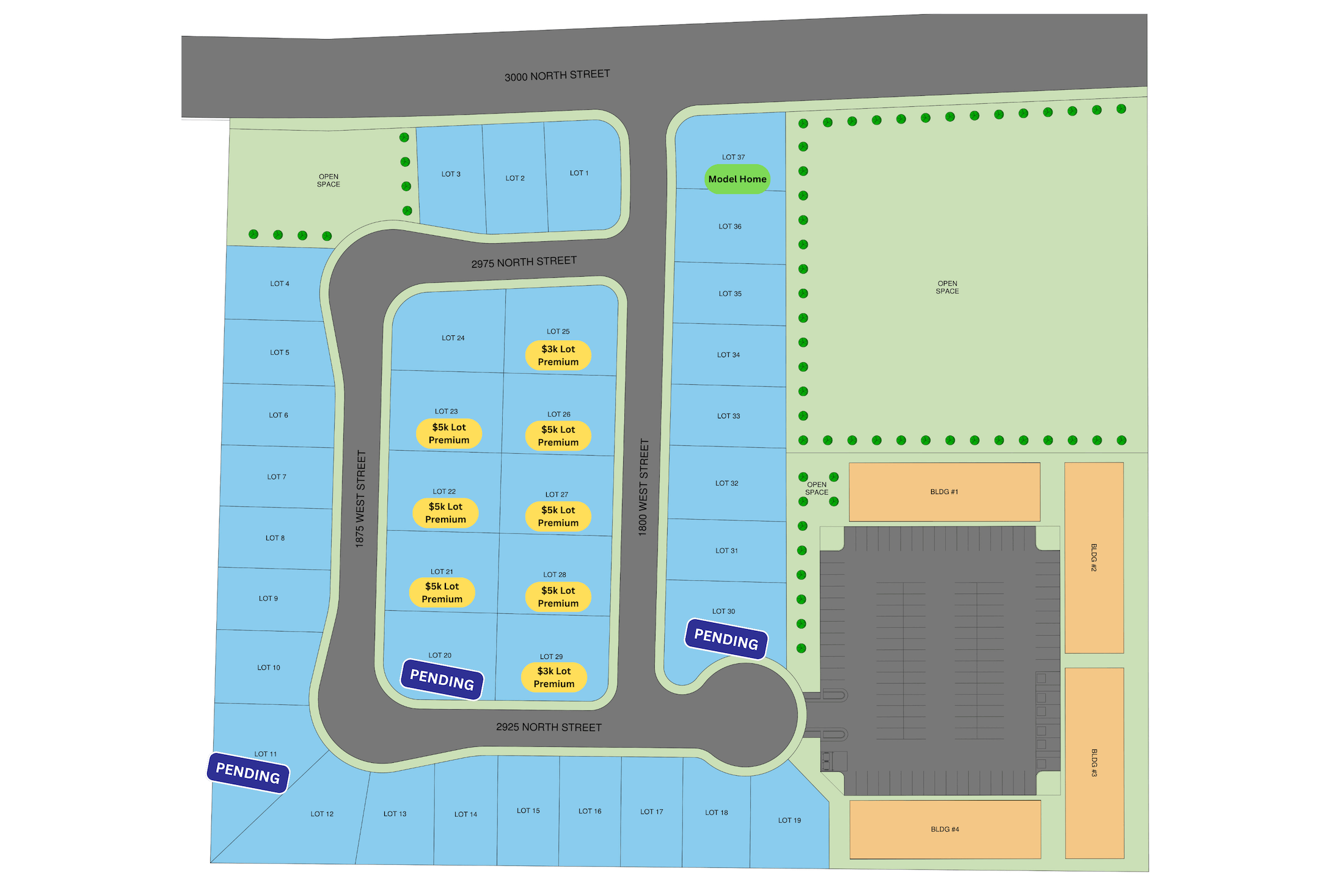 bright interior of living room in house