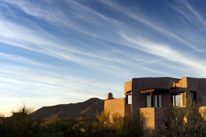 two story home with 2 car garage