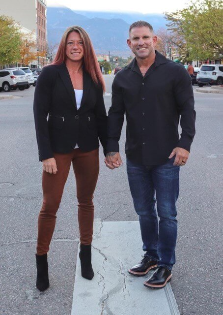 clint jordan with wife