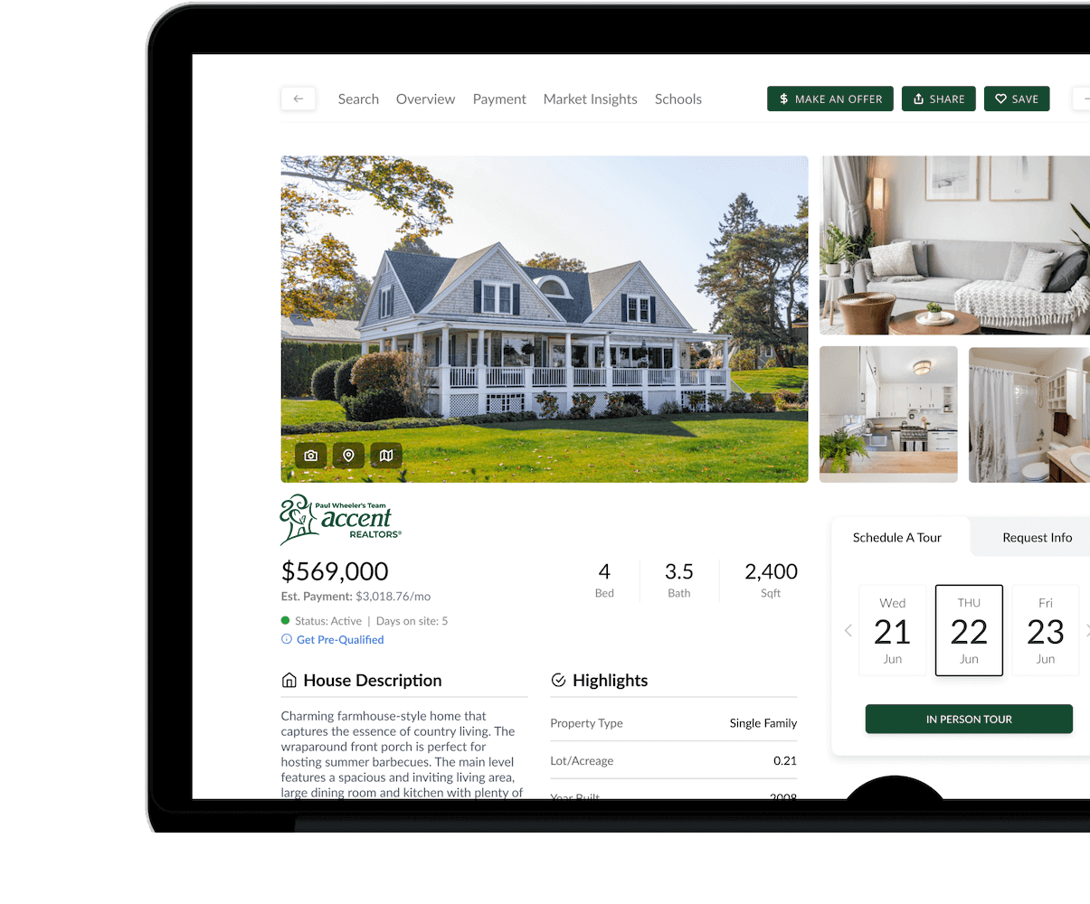 Accent Realtors of Tulsa listing example