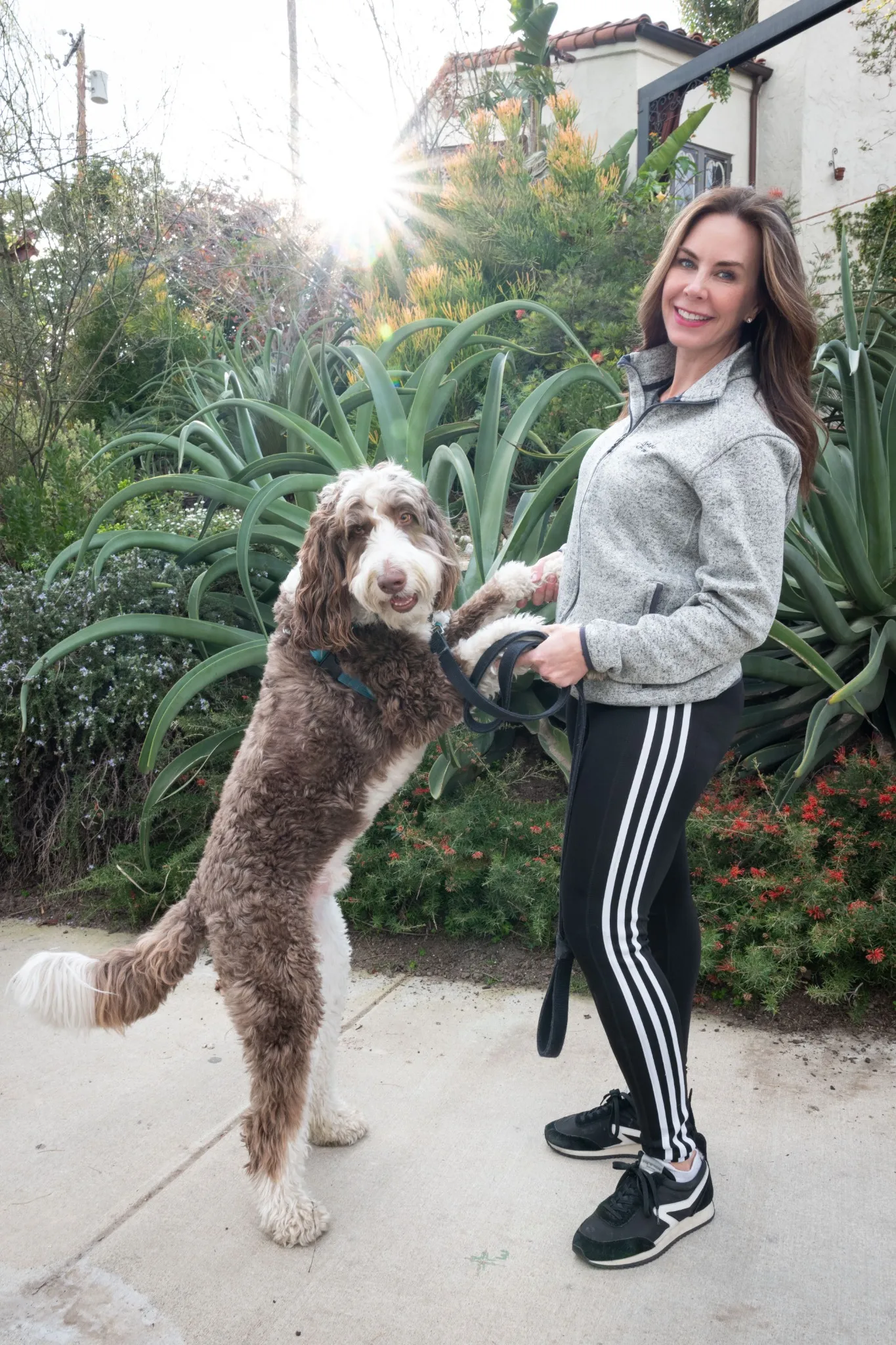 Jen Landon and Charlie