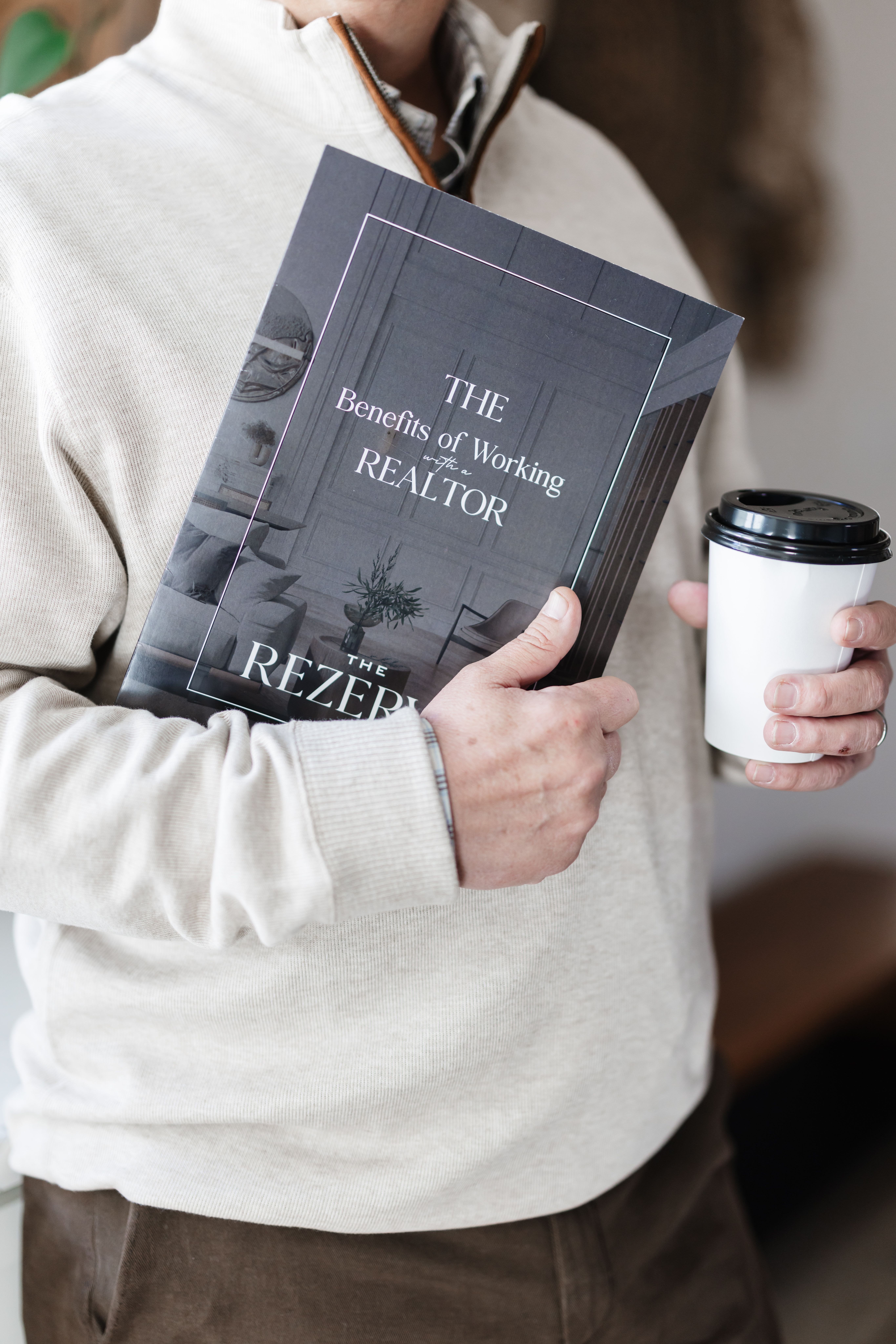 Agent house tour with couple